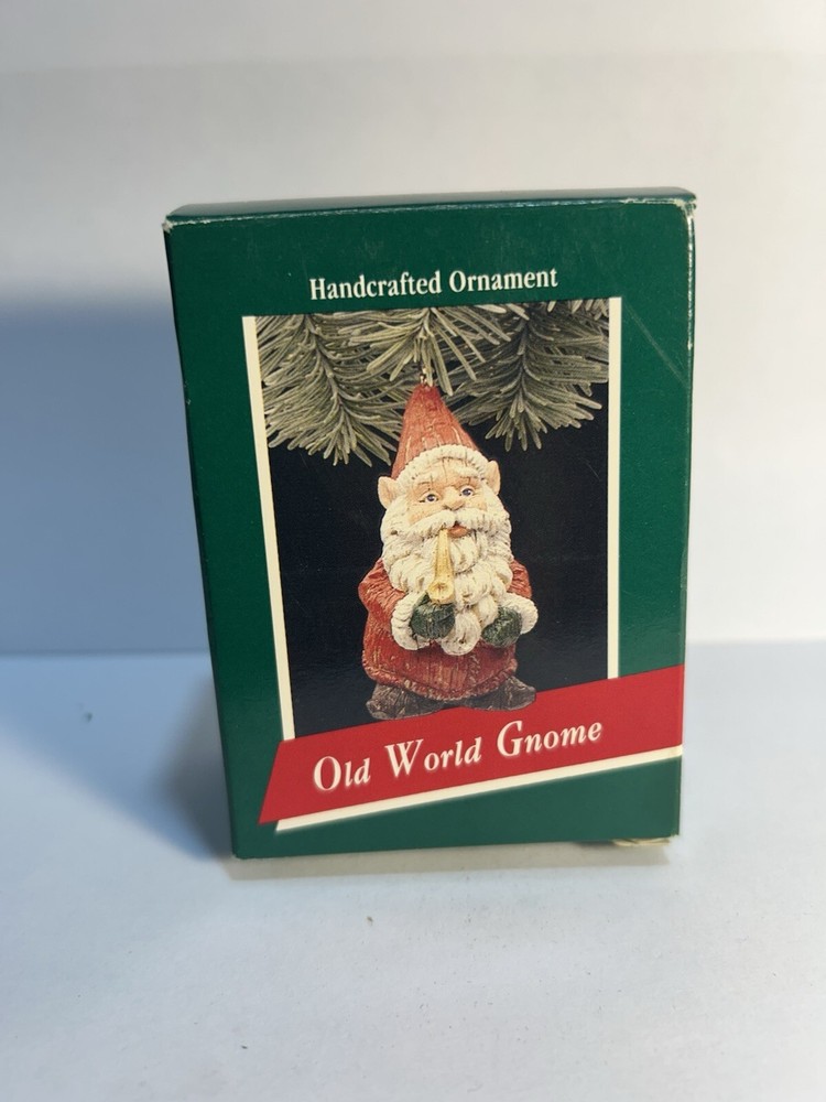Hallmark Keepsake 1989 Old World Gnome Ornament NIB
