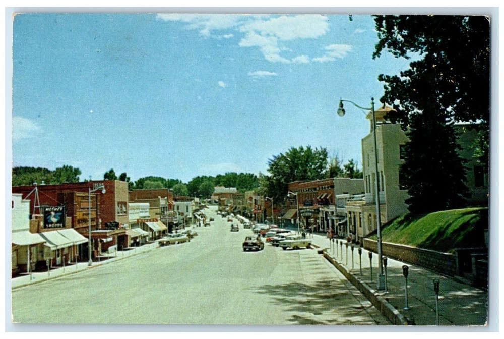 c1960 Big Horn Mountains Exterior Building Buffalo Wyoming WY Vintage Postcard