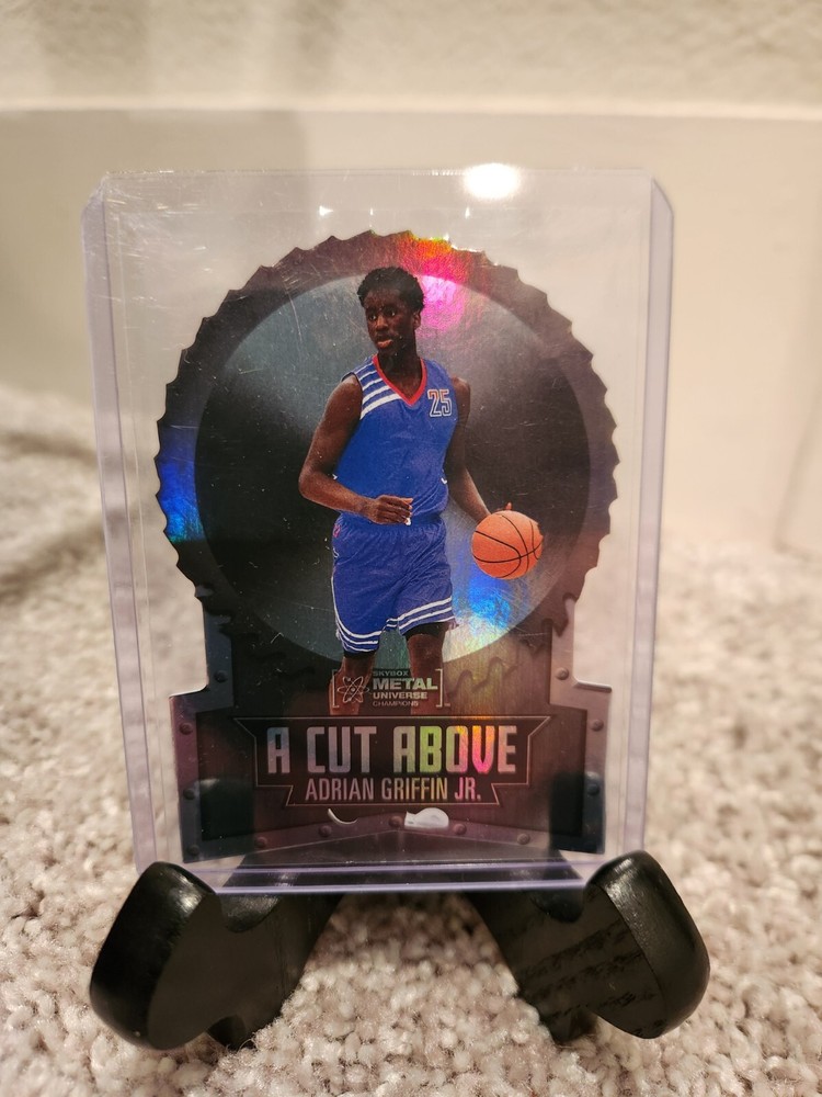 Adrian AJ Griffin Jr. 2022 Skybox Metal Universe Champions A Cut Above #ACA-18