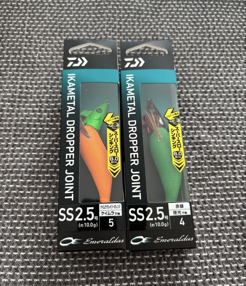 84 Emeraldas Squid Metal Dropper Joint SS 2.5 Fishing Lure