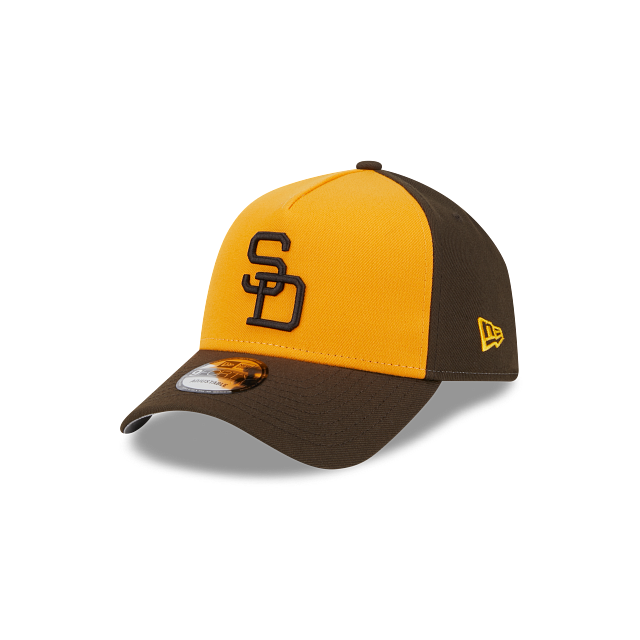 San Diego Padres 940 AF Basic Adjustable Snapback New Era Cap - Brown -NWT