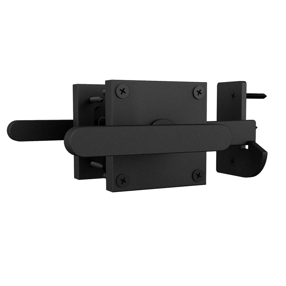 JUBEST Double Side Gate Latch, Heavy Duty Swinging Door Latch Gate Hardware f...