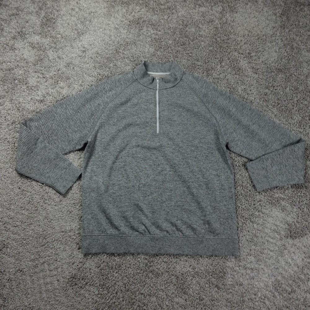 Lululemon Woven Air Half Zip Pullover Mens Green Mens XXL