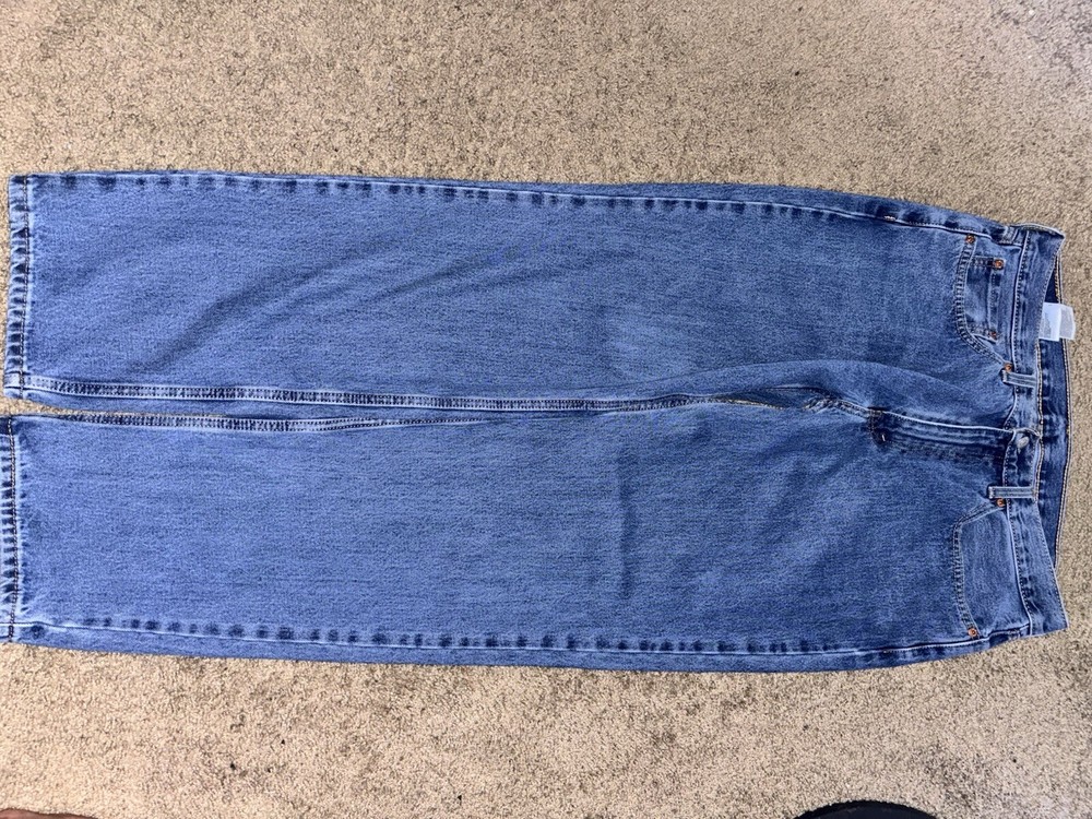 Levi's 550 Men's Relaxed Fit Jeans - Stonewash Blue (00550-4891)