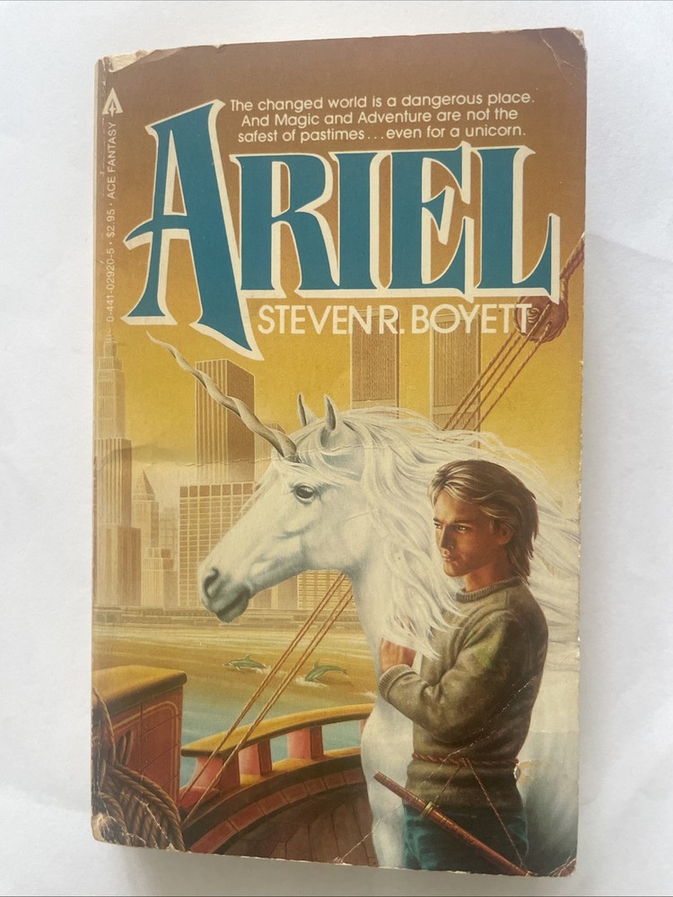 Ariel Steven R. Boyett Paperback Book ACE Fantasy A Book Of The Change 1983