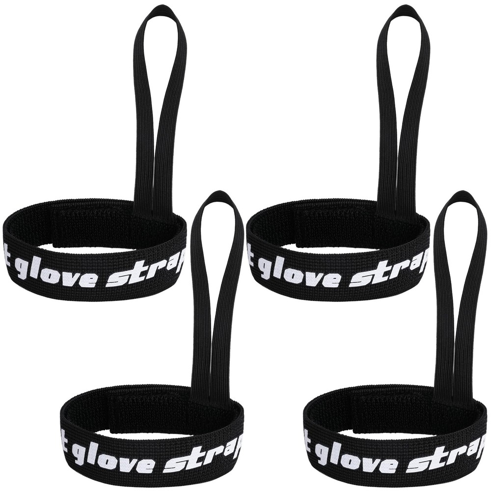 4pcs Sport Glove Safety Strap - Elastic Ski Glove Leash Holder - Ski Gloves L...