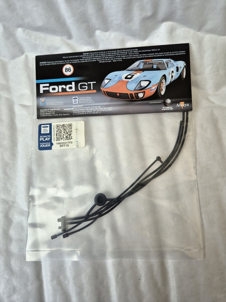 1/8 SCALE DEAGOSTINI BUILD YOUR OWN THE FORD GT40 CAR ISSUE PART 86