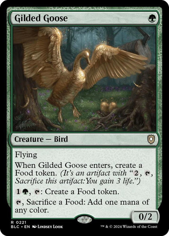 Gilded Goose 221 Rare BLC MTG NM