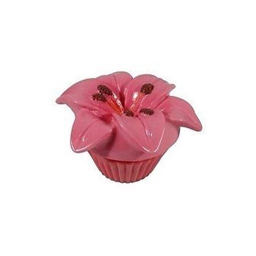 Floral Scented Lip Gloss Balm with Nourishing Moisture in Pink Lily