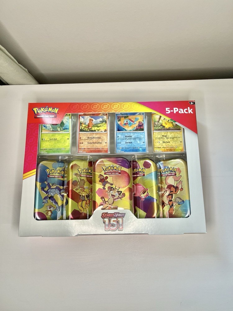 Pokémon Scarlet & Violet 151 Mini Tins Bundle with 4 Promos at Costco