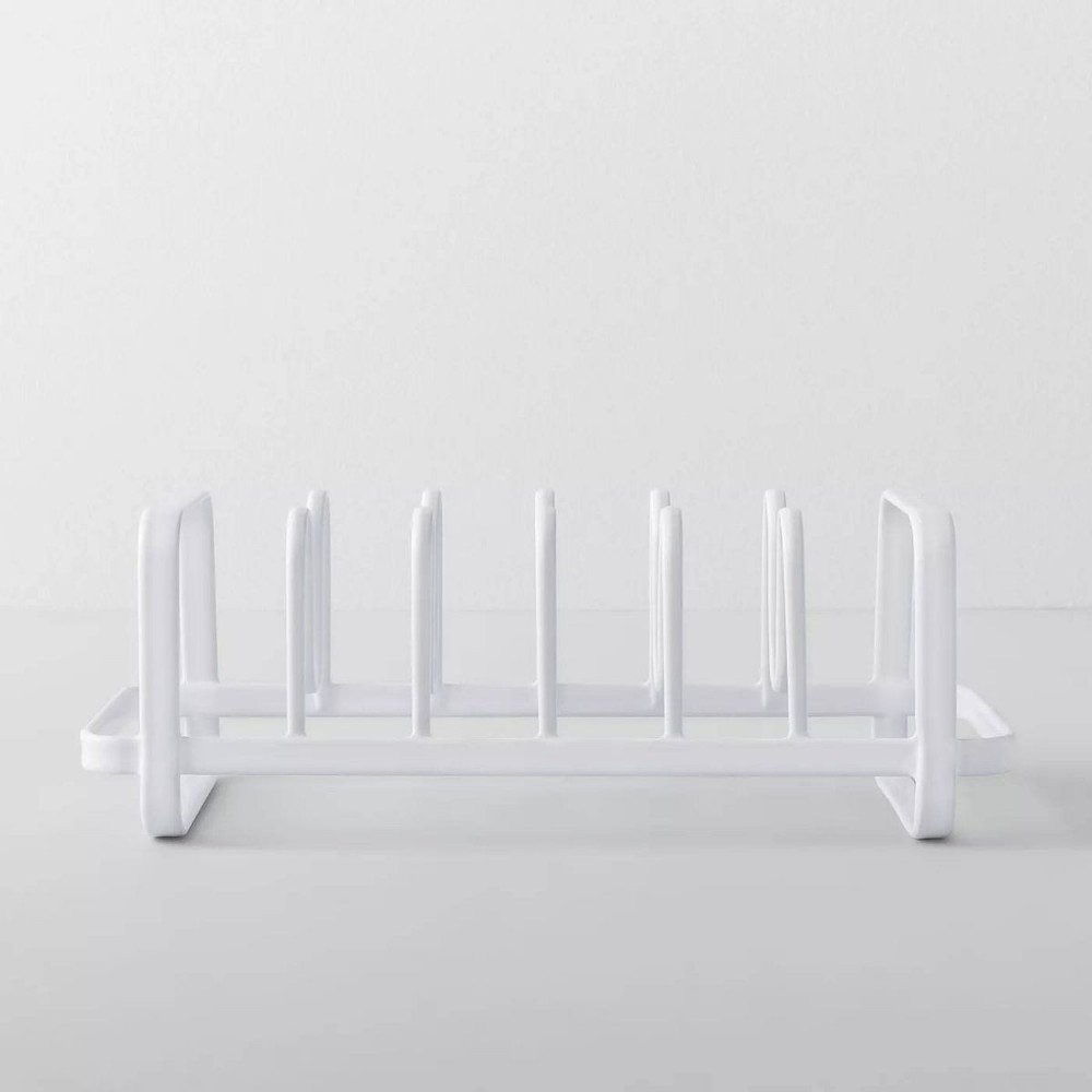 Kitchen Cabinet Lid Organizer Rack - Iron Pot Pan Holder - 13.5