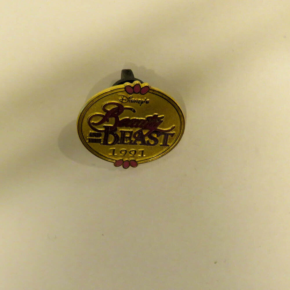 Disney WDW  Beauty & The Beast Marquee  Cast Lanyard  Pin