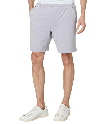Johnnie-O johnnie-O Webb Perfromance Drawcord Shorts (Seal) Mens Shorts Gray