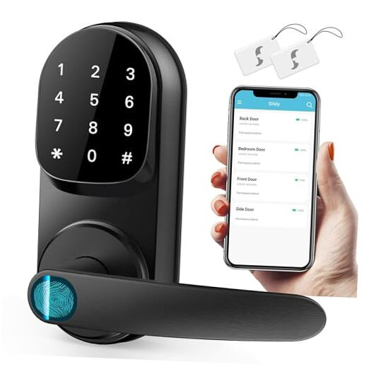 Smart Keyless Entry Door Lock with Keypad for Secure Access  