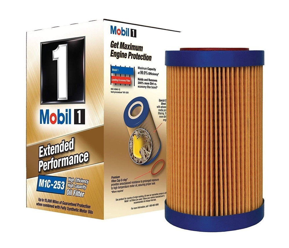 Mobil 1 M1C-253A Extended Performance, High Efficiency, High Capacity Oil Filter