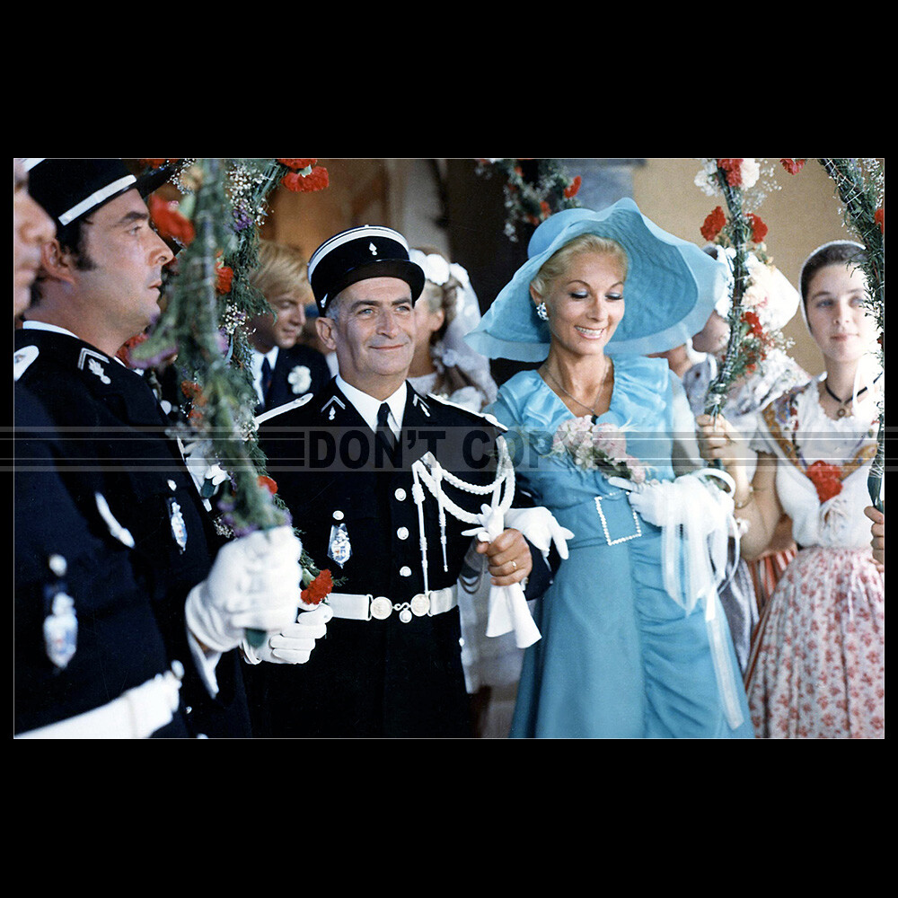 Photo F.005091 LOUIS DE FUNES & CLAUDE GENSAC (LE GENDARME SE MARIE) 1968