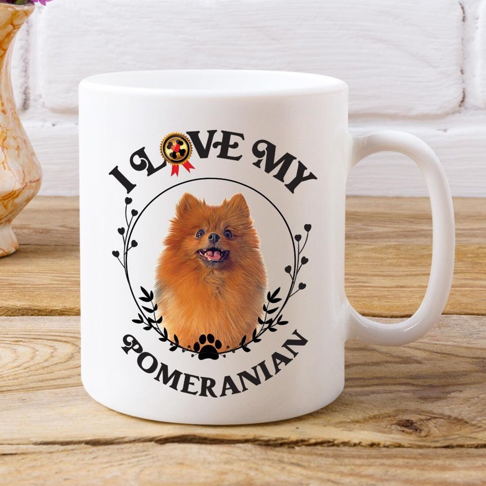 Pomeranian Coffee Mug Dog Coffee Mug Pomeranian Gift Pomeranian Owner Pomeranian