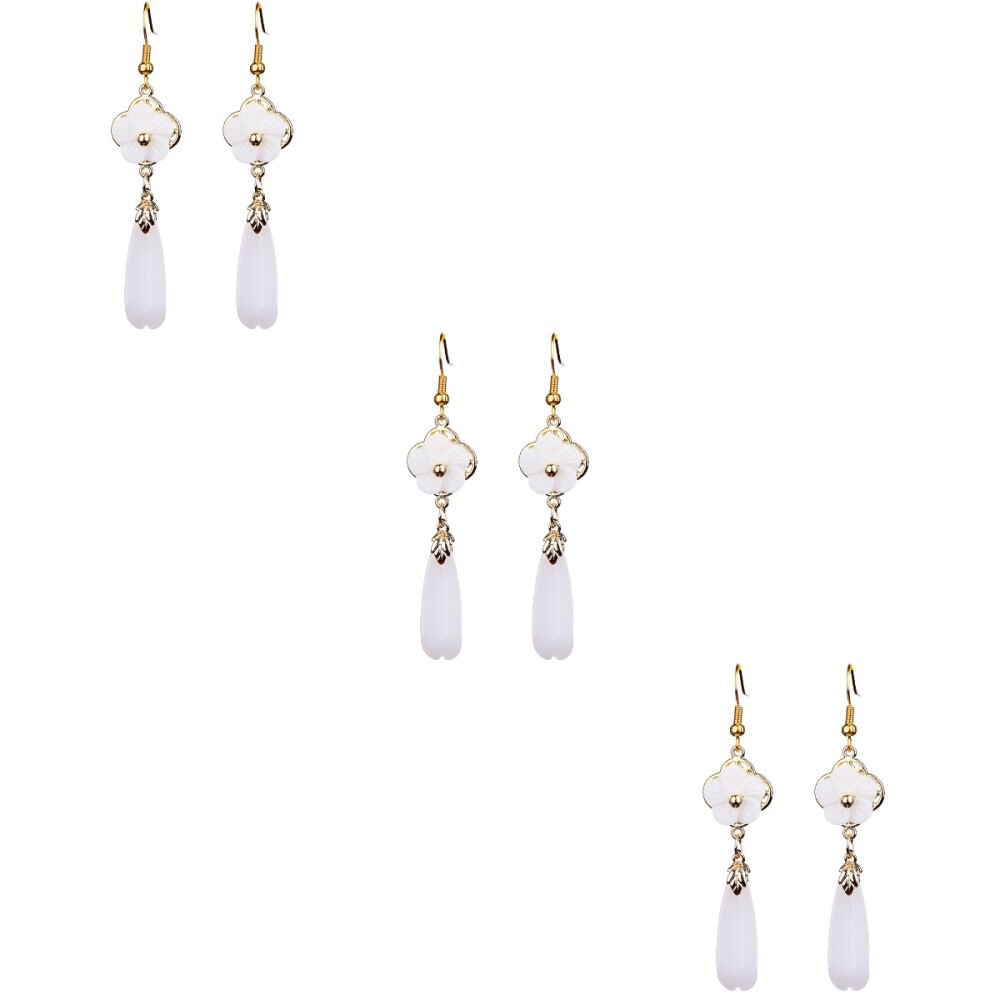 Women Jewelry Gift Alloy Earrings Wedding Bridal Earrings Trendy Ear Jewelry