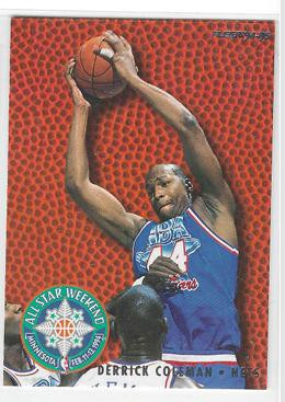 1994-95 Fleer Derrick Coleman All-Stars Basketball Card #4