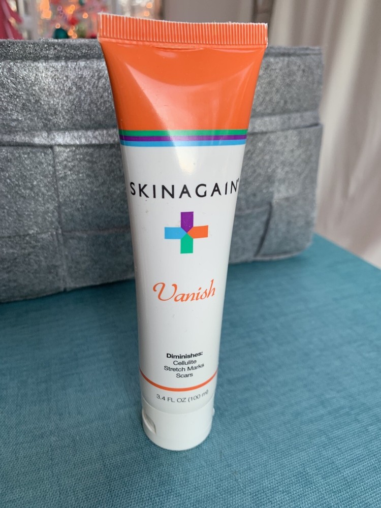 SkinAgain Vanish Stretch Mark Cream 3.4oz 100ml Unsealed Natural Formula
