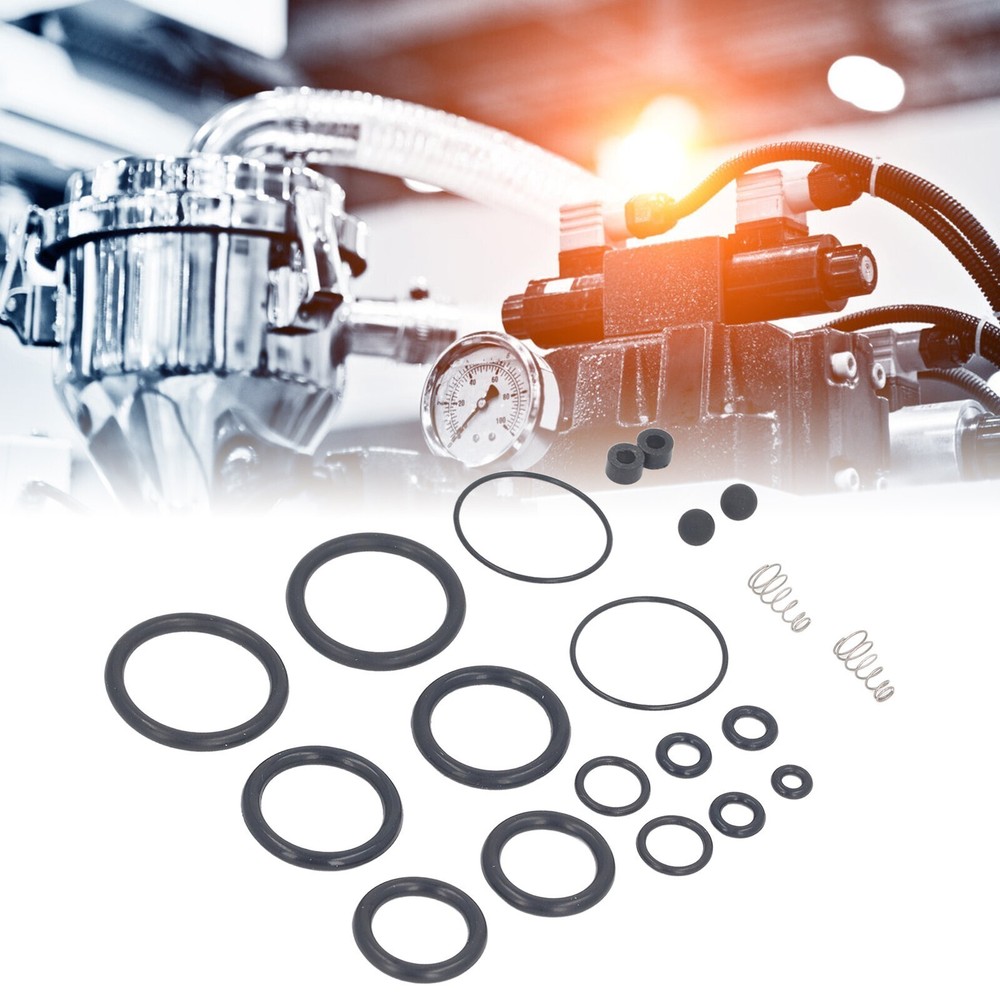 High Pressure Air Compressor Sealing Kit with O Rings and Spring Pump Push Rings