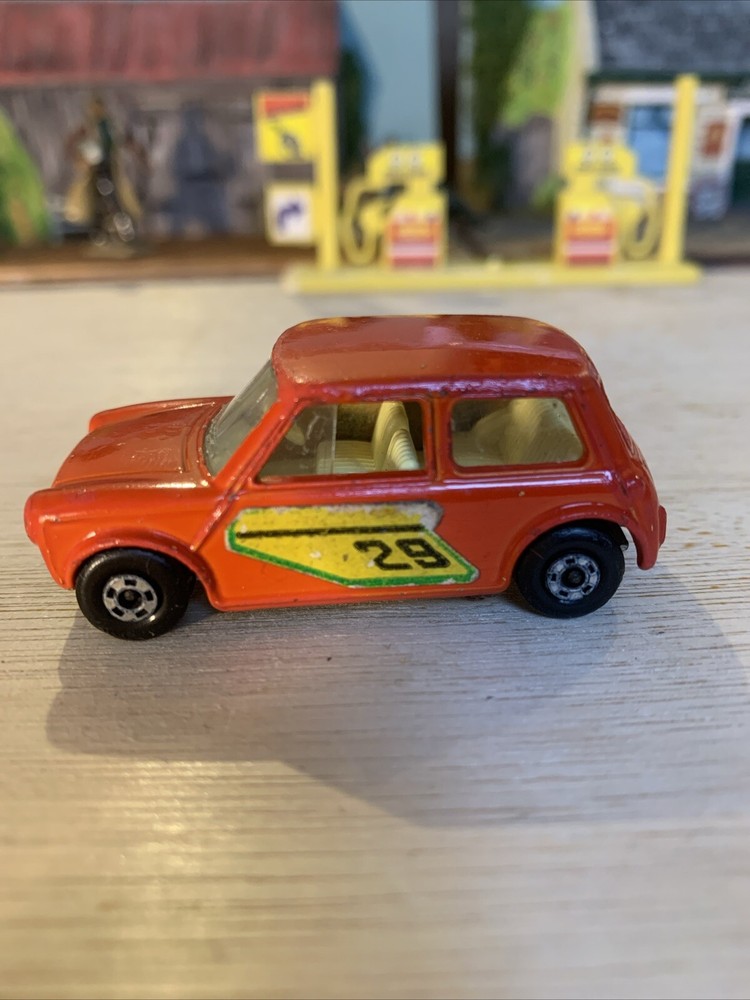 Vintage Matchbox Series No 29. Racing Mini. Superfast Diecast Toy 1970 - Used