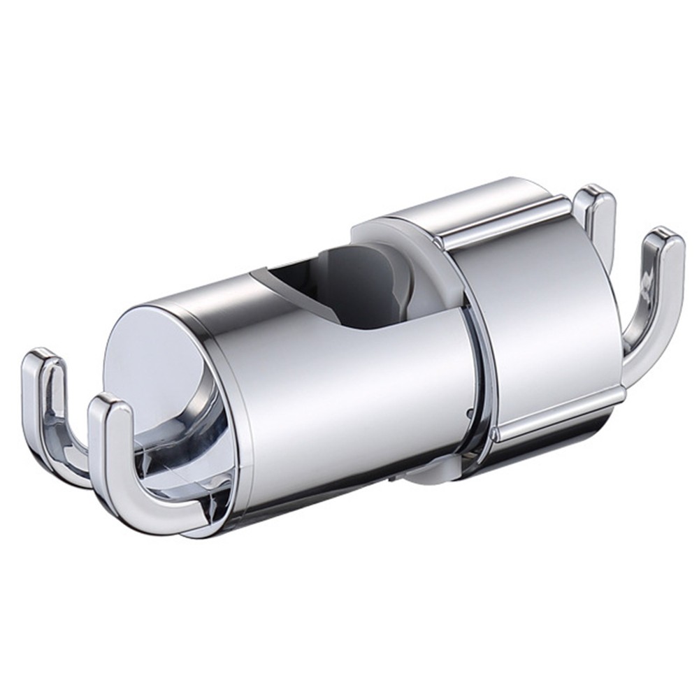 Stylish Silver Shower Rod Bracket with Installation Hole Distance of 18mm 25mm