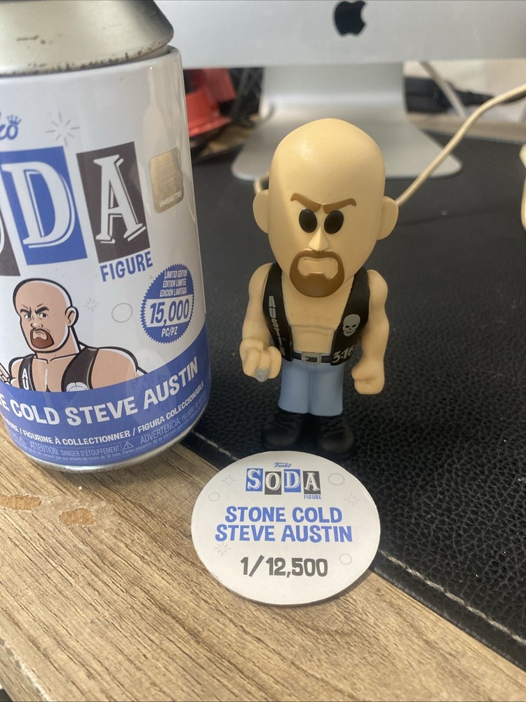 WWE Stone Cold Steve Austin Funko Vinyl Soda Common Figure