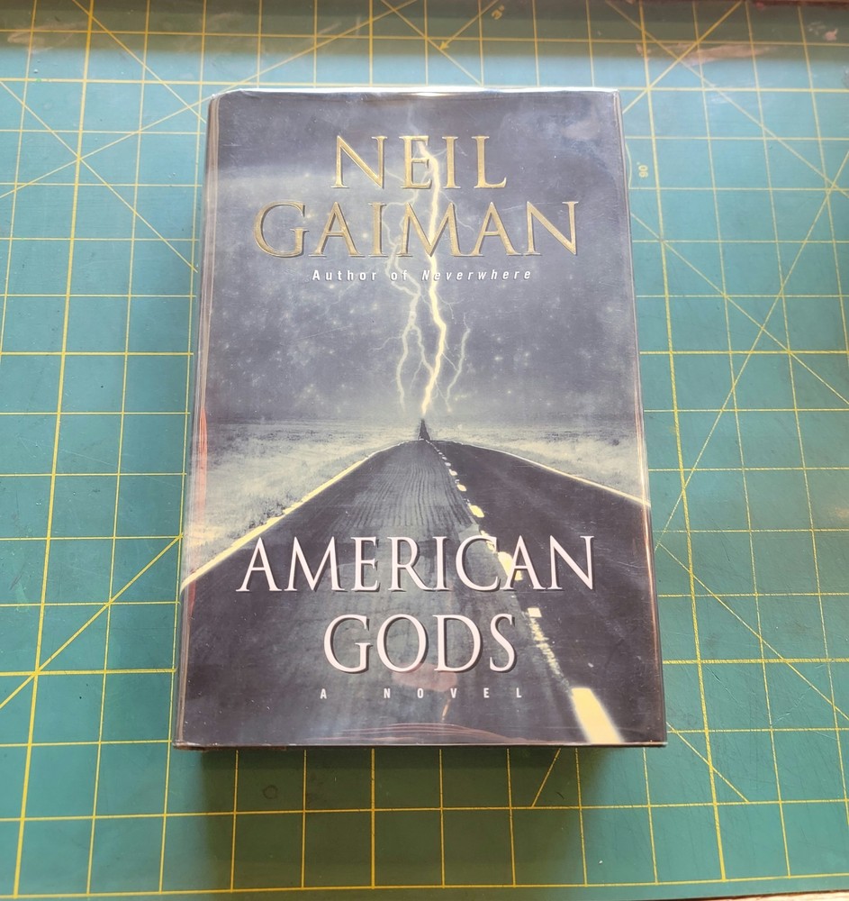 American Gods by Neil Gaiman First Edition Signed