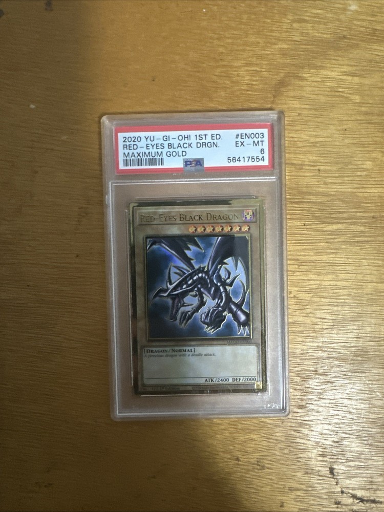 Red-Eyes Black Dragon MAGO-EN003 Maximum Gold 1st Edition