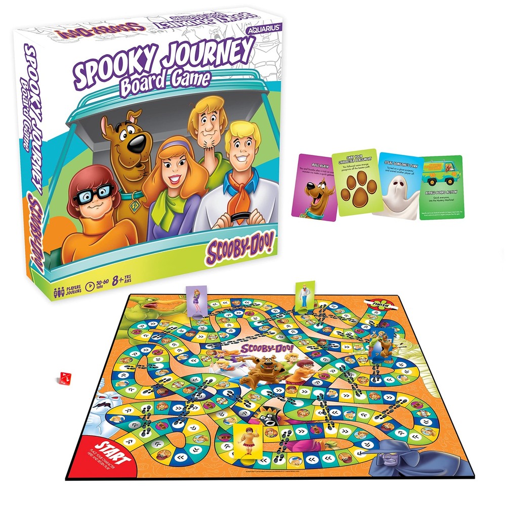 Scooby Doo Journey Board Game for Kids and Adults - Officially Licensed