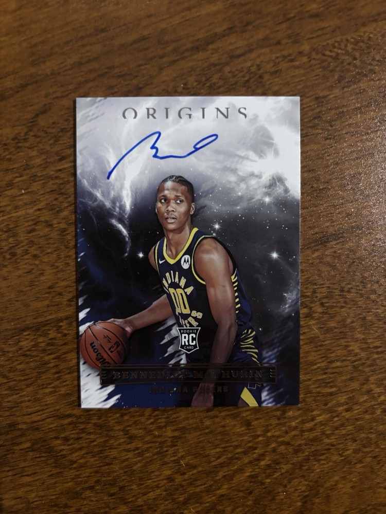 ✨2022-23 Origins Bennedict Mathurin Rookie RC #RA-BMN On-Card Auto Pacers