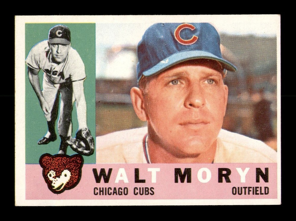 1960 Topps #74 Walt Moryn NM Vintage Baseball Card OBGcards