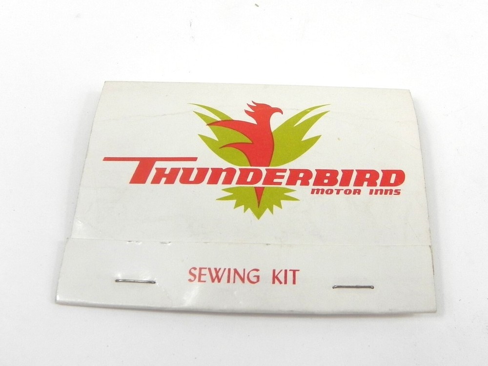 Vintage Thunderbird Motor Inns Unopened Sewing Kit