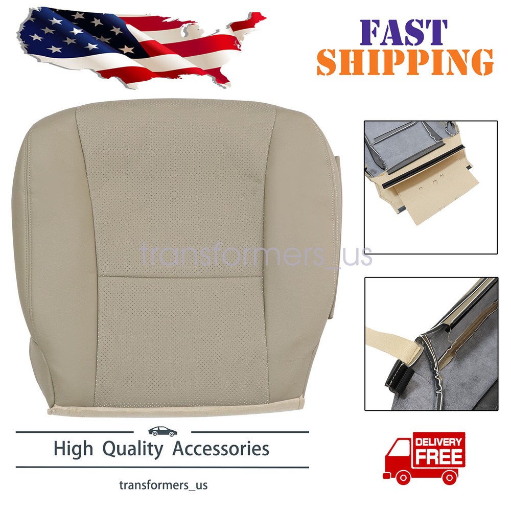 2009-2011 Lexus LS460 LS600h L Front Driver Bottom Leather Seat Cover