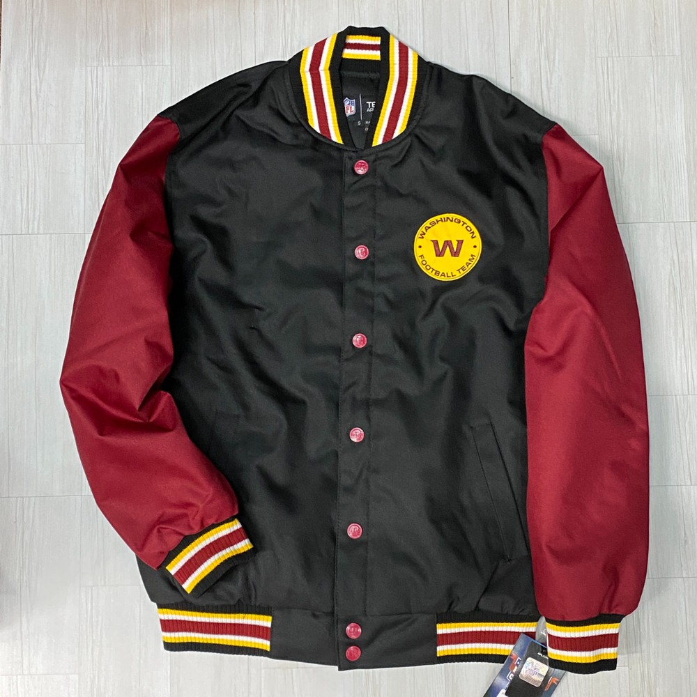 JH Design NFL Washington Football Team Stadium Jacket Full-Snap Size XL