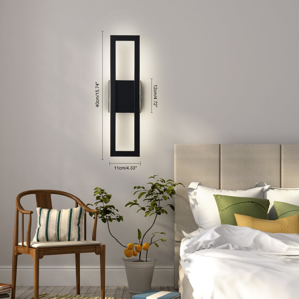 Modern Dimmable LED Cube Wall Light for Bedroom & Living Room