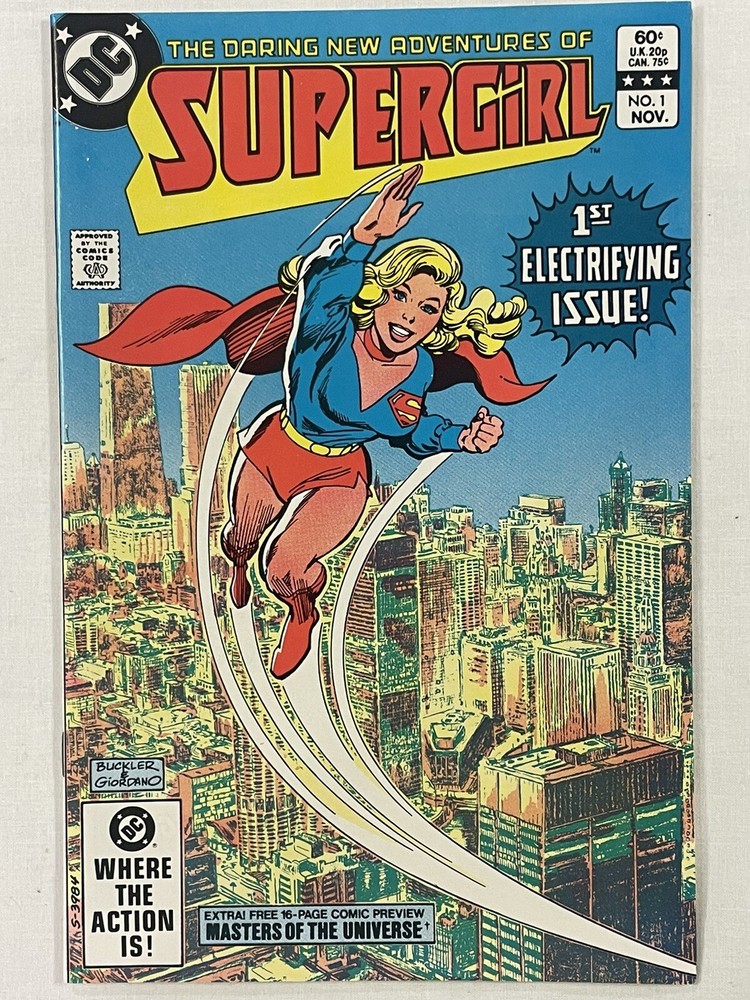 The Daring New Adventures of Supergirl #1 (DC Comics November 1982)