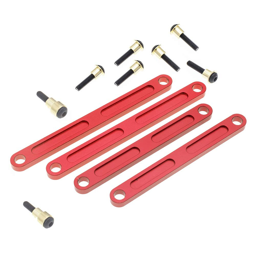 RC Alloy Front&Rear Camber Link Set for Traxxas 1/10 Rustler Stampede Slash 4...