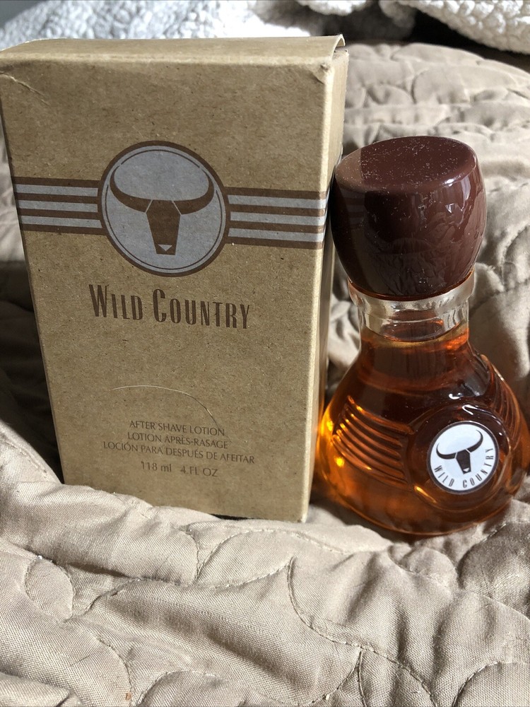 NEW AVON WILD COUNTRY AFTER SHAVE  LOTION SPLASH 4 FL OZ  NIB