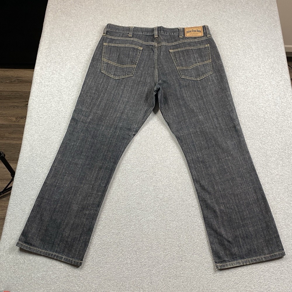 Tommy Hilfiger Mens 38x30 Dark Wash Bootcut Denim Jeans Cowboy Style