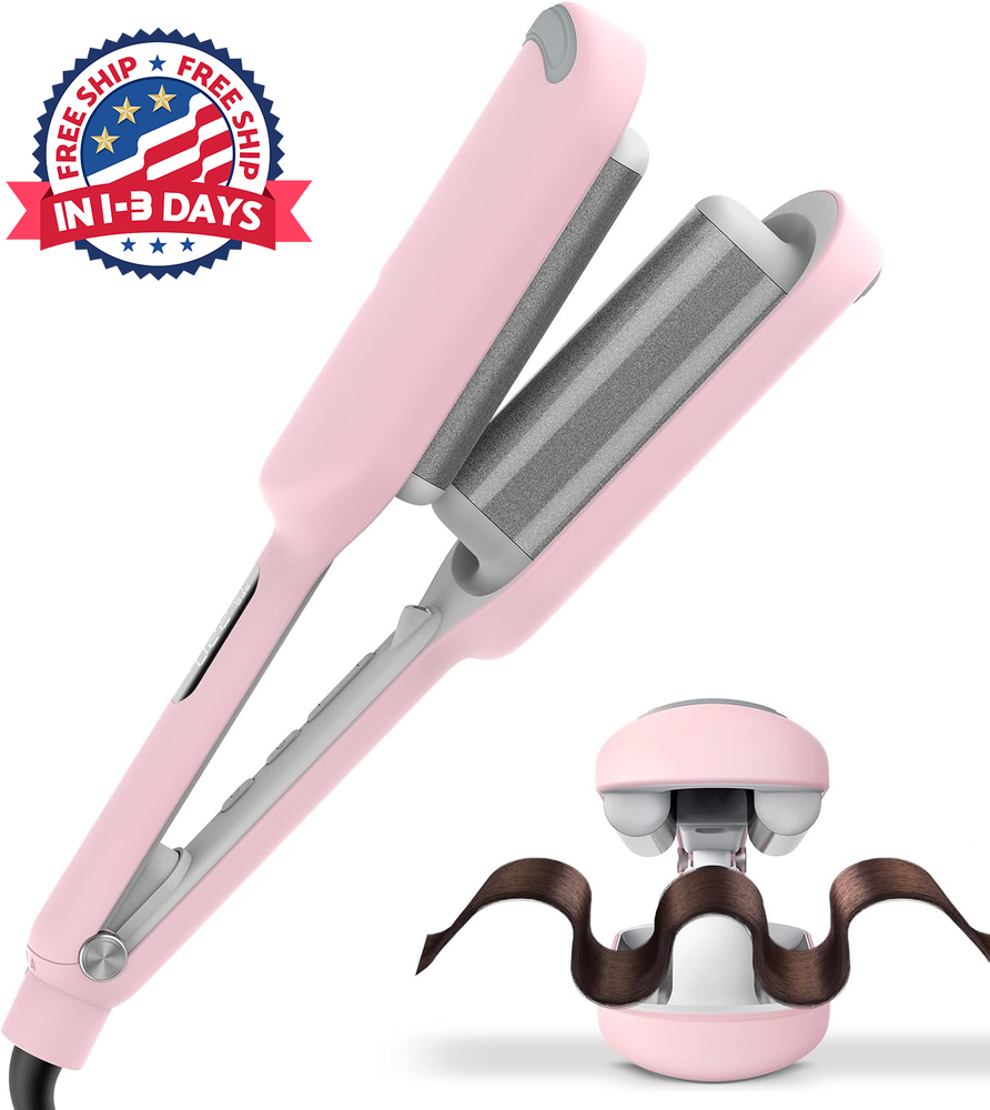 Rizador de cabello - TYMO ROVY Beach Waves Curling Wand