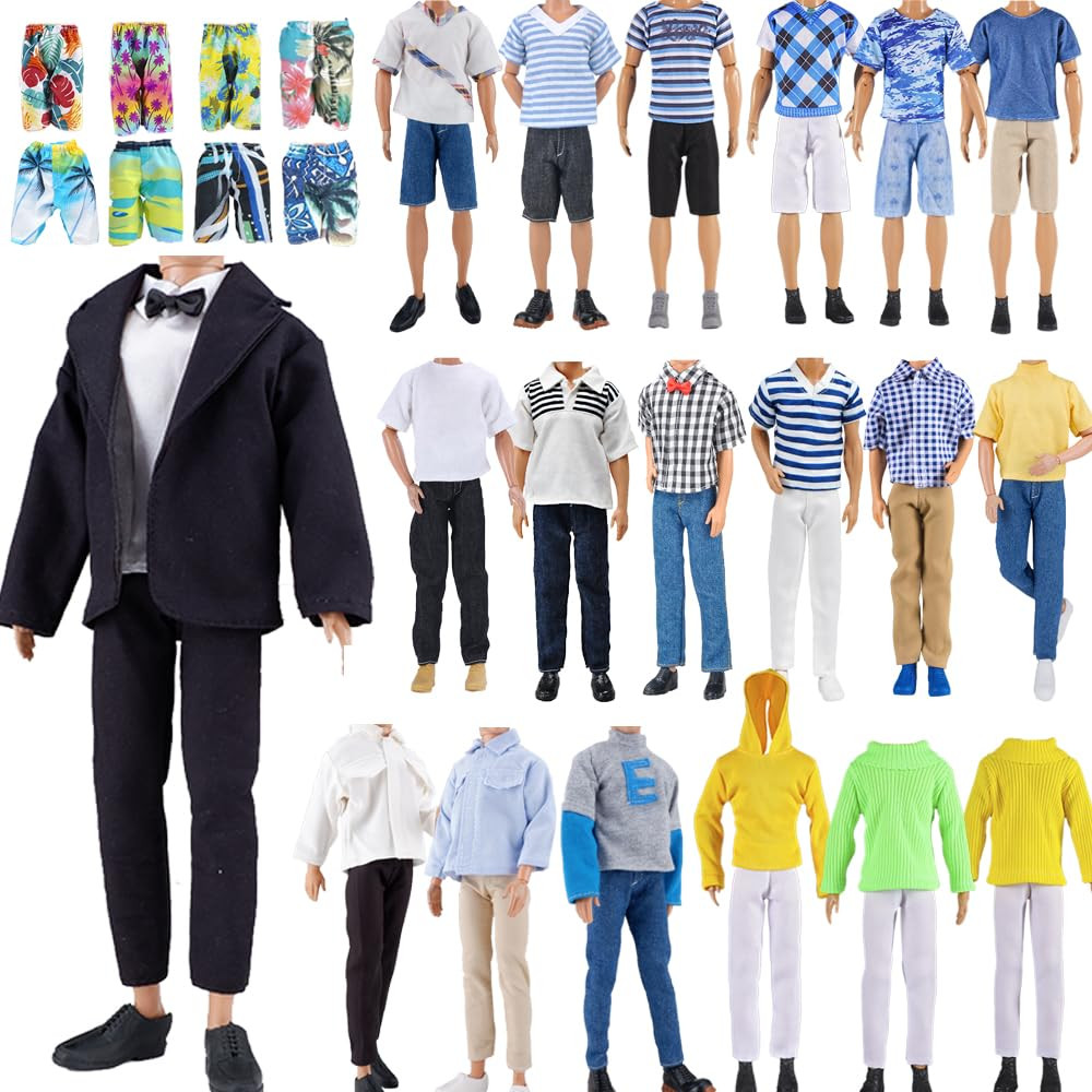 E-TING 10-Piece Casual Wear Set - 5 Stylish Outfits for Everyday Fashion
