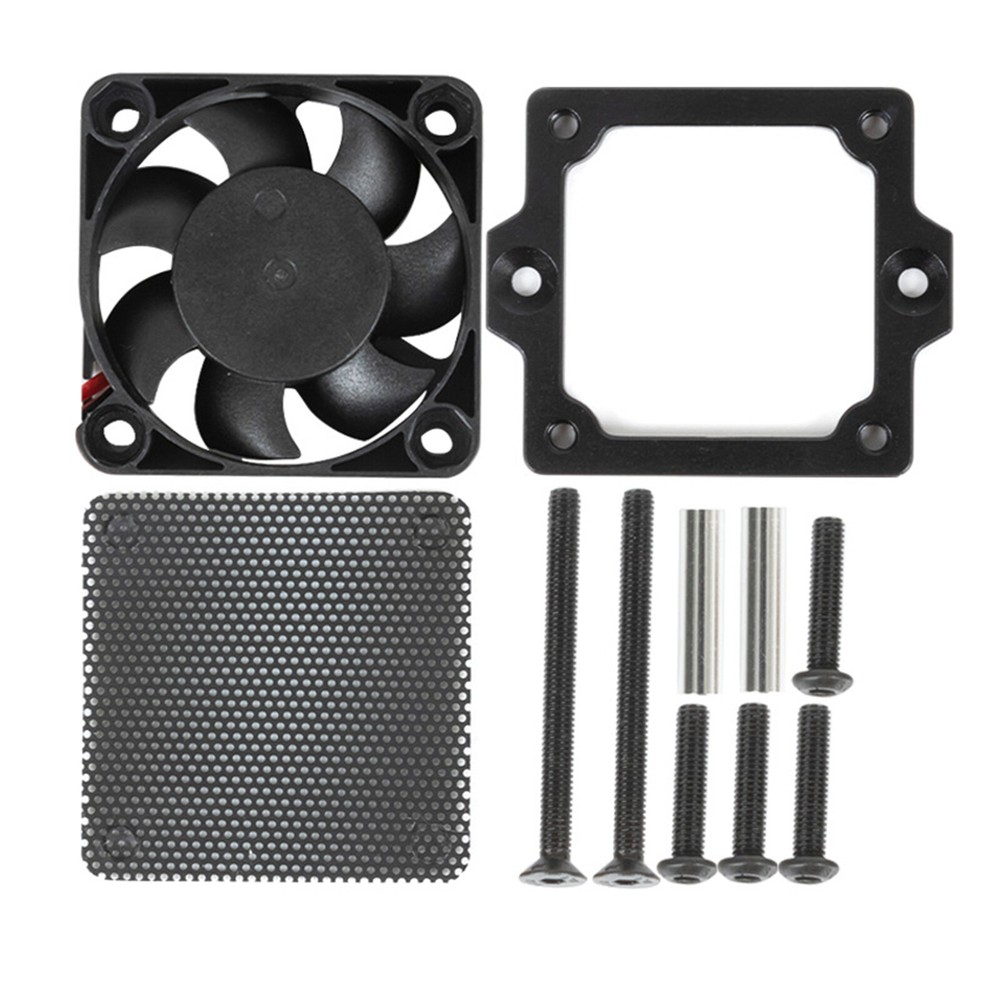 1/10 Scale RC Car ESC Cooling Fan Kit for Traxxas TRX4 TRX6 Land Rover Defender & Ford Models  