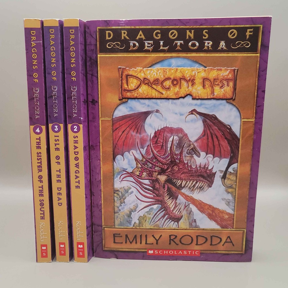 Dragons of Deltora Quest Set  1-4 Emily Rodda Paperback Scholastic