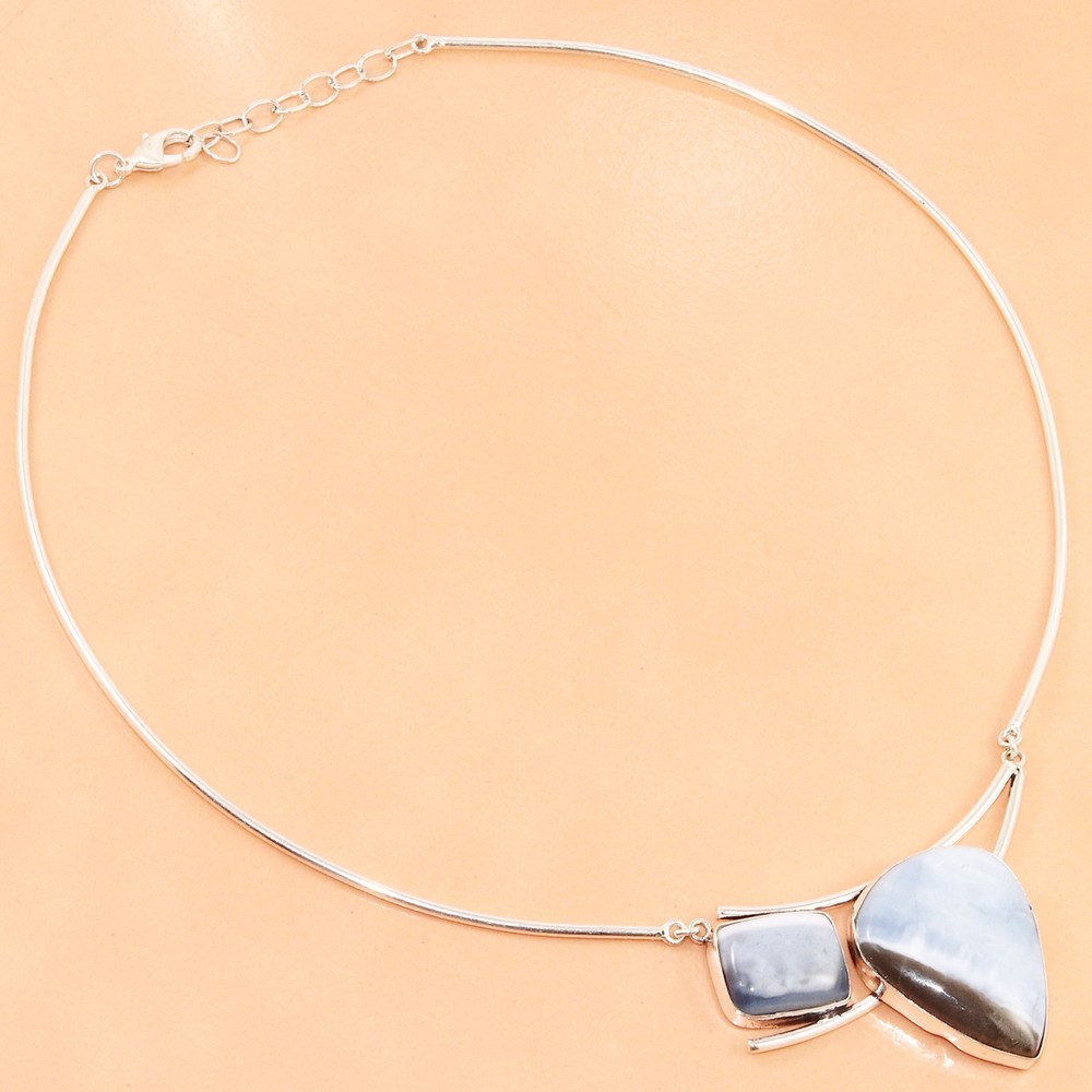 Necklace Owe Opal Gemstone Gift For Mother' Jewelry 16''