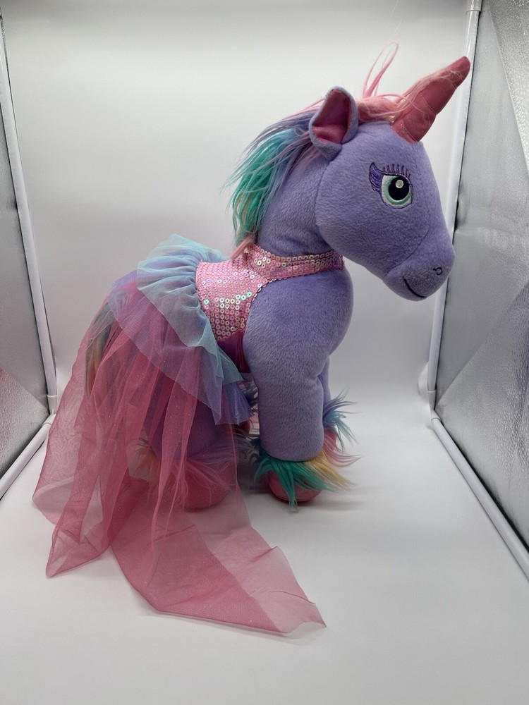 Build A Bear BAB Fairy Unicorn with Outfit Beary Fairy Friends 16” Unicorn Plush