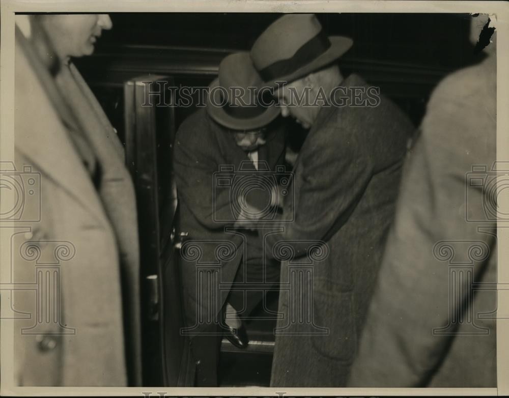 1934 Press Photo Samuel Insull - nef36210