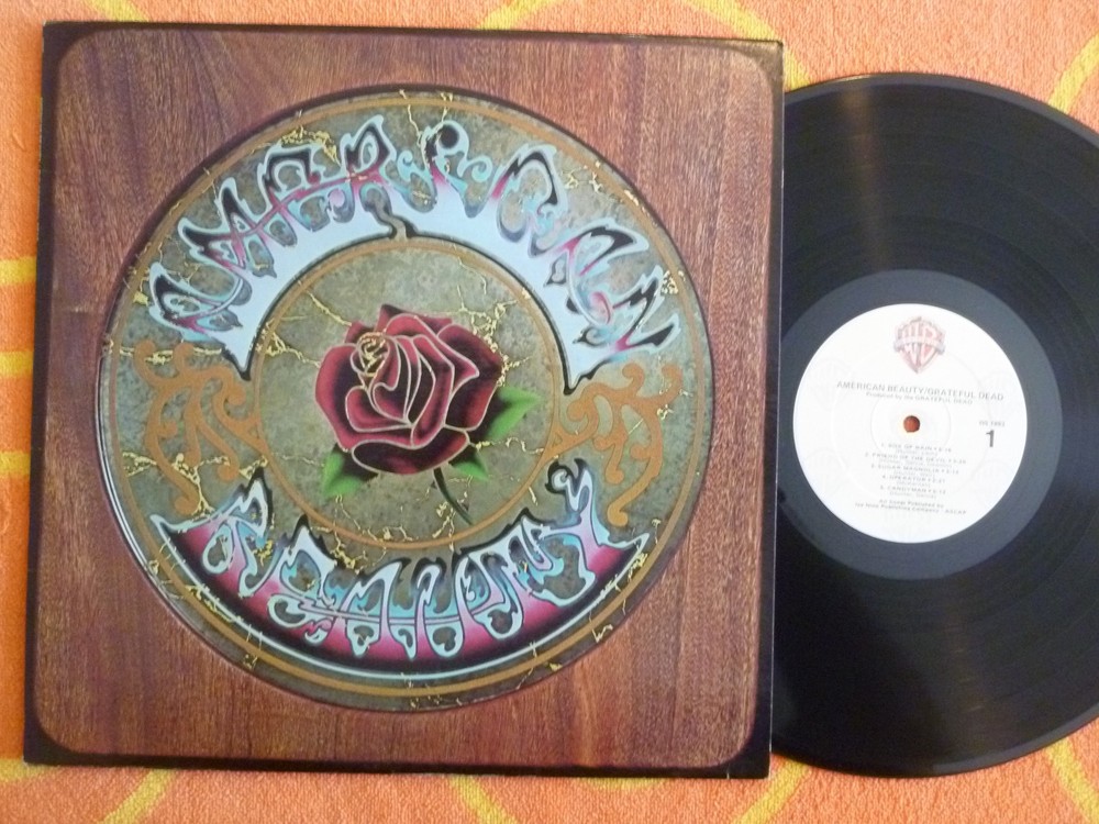 GRATEFUL DEAD American Beauty LP Warner Bros 1970/1983 Reissue