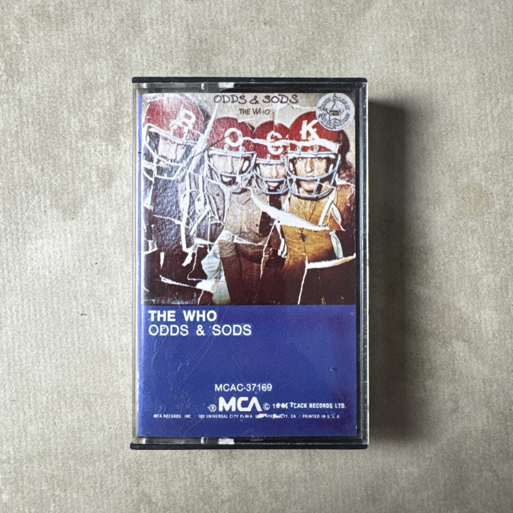 The Who - Odds & Sods 1980 (Audio Cassette) MCA Records MCAC-1659